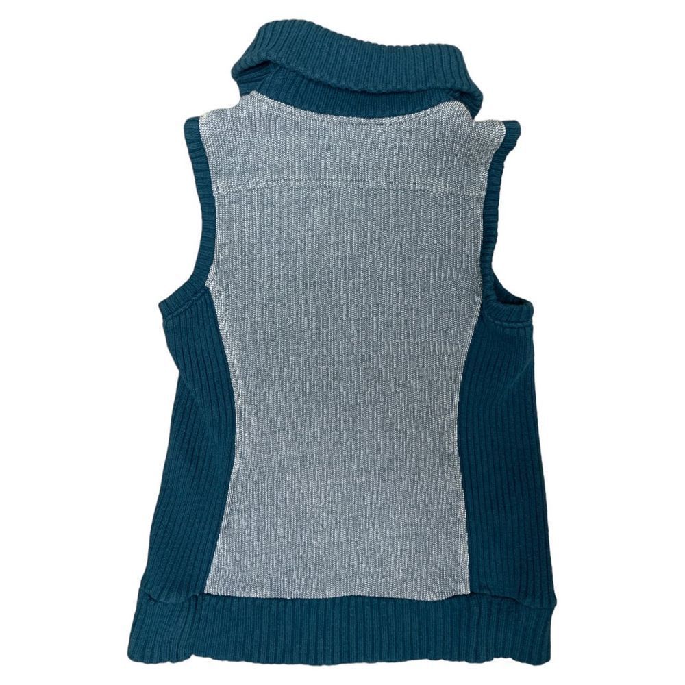 REI, Full Zip Up Vest, Shade of Blue and White, Medium, Used - Picture 6 of 12